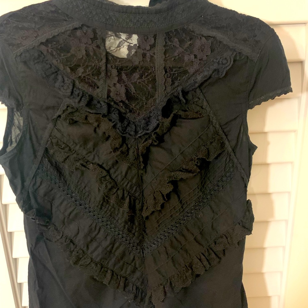 Vintage short sleeve blouse